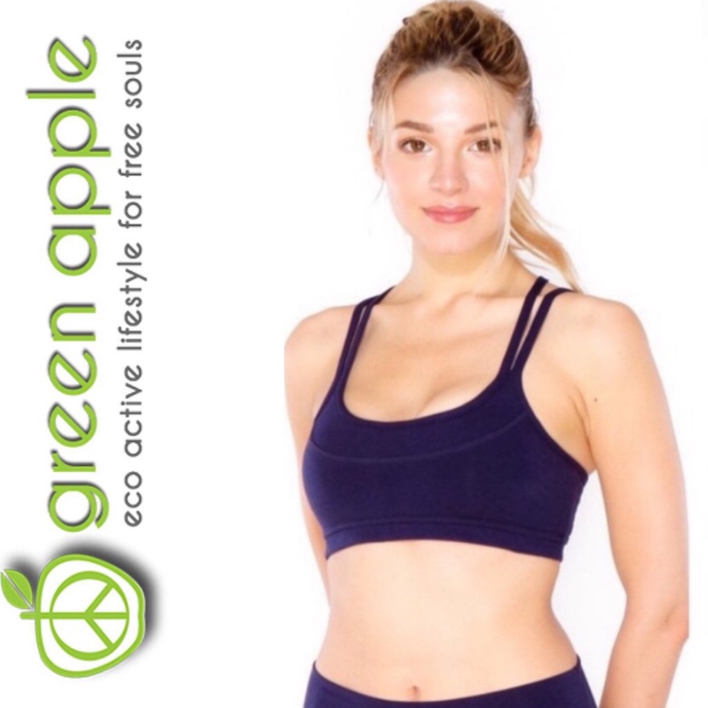 NEW! 🏷 Green Apple Active Zoe Double Strap Cami